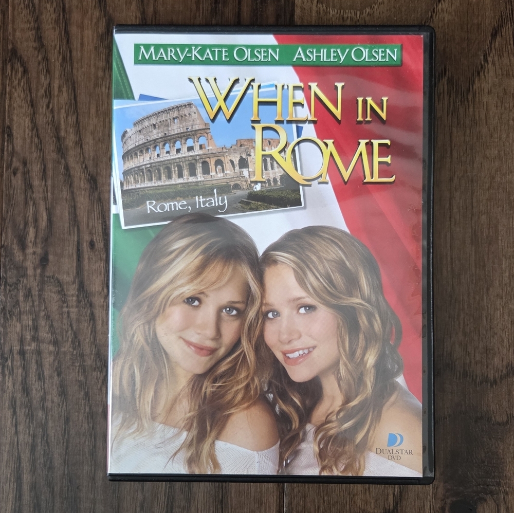 Mary Kate And Ashley When In Rome DVD